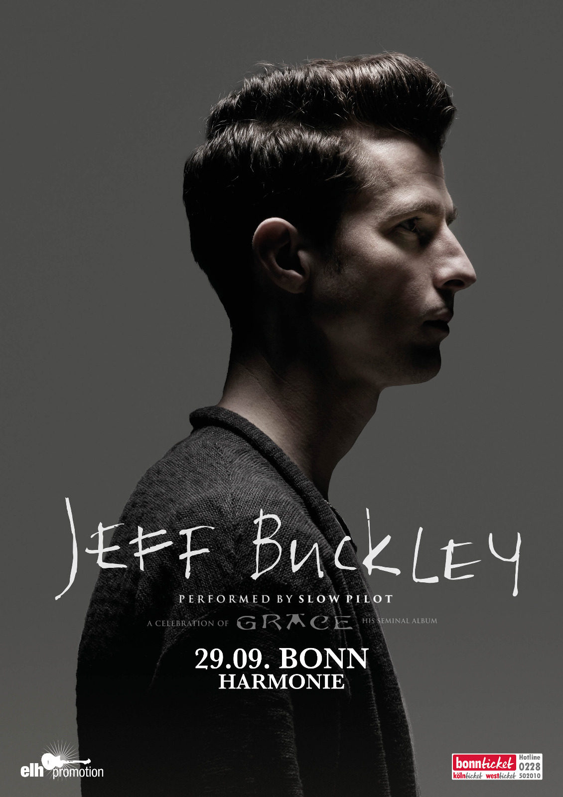 The Songs of Jeff Buckley performed by Slow Pilot  "a celebration of Grace" 29.09.2026 Bonn, Harmonie 20 Uhr