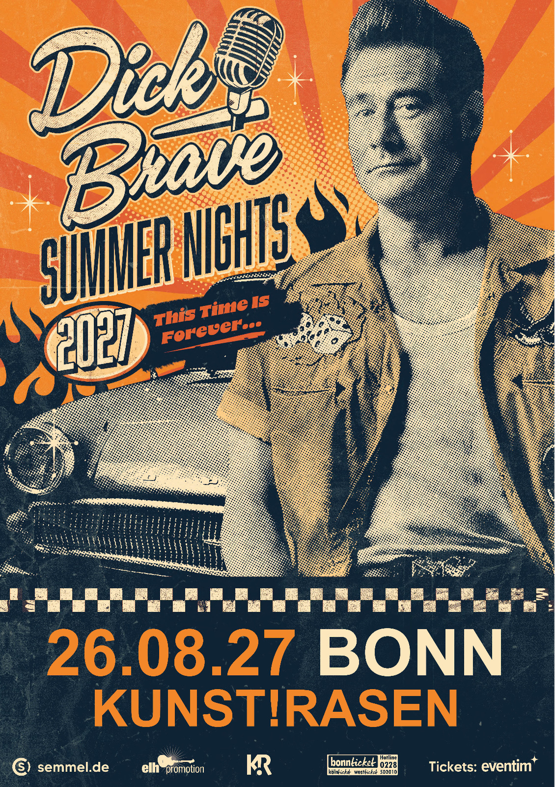 Dick Brave "SUMMER NIGHTS This Time Is Forever"  26.08.2027  Bonn, Kunstrasen