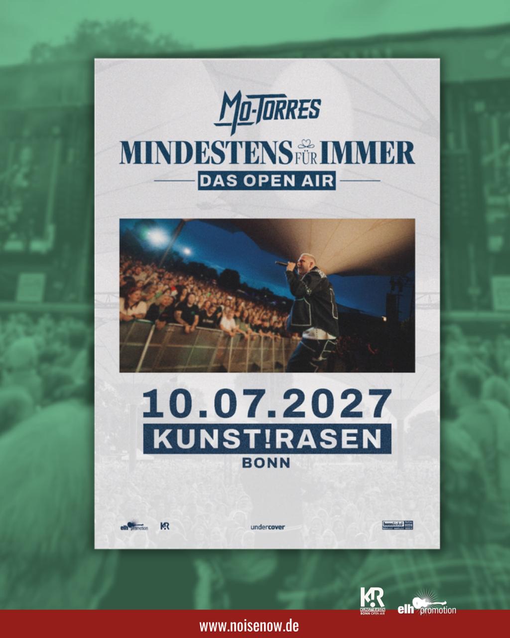 MO TORRES "Mindestens für Immer" 10.07.2027  Bonn, Kunstrasen